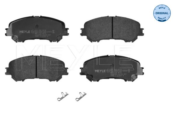 Meyle 0252206518 Колодки гальмівні (передні) Nissan Qashqai II/X-Trail/ Renault Kadjar 13-