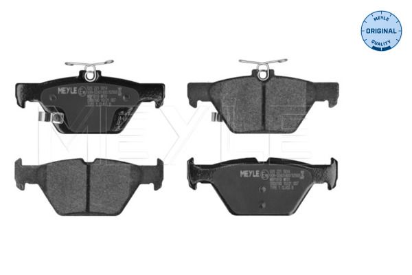 Meyle 0252215814 Колодки гальмівні (задні) Subaru Impreza/Outback/Legacy 1.6-3.6 14- (Akebono)