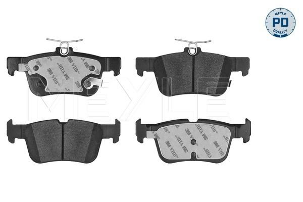 Meyle 0252223116PD Колодки гальмівні (задні) Ford Mondeo/Galaxy/S-Max 14-/Kuga 12-