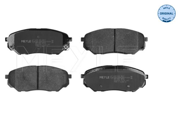 Meyle 0252238017 Колодки гальмівні (передні) Hyundai Santa Fe IV/Kia Sorento 2.0-3.3 15- (к-кт)