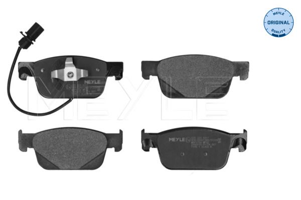 Meyle 0252238317 Колодки гальмівні (передні) Audi A4/A5 16- (з датчиком)