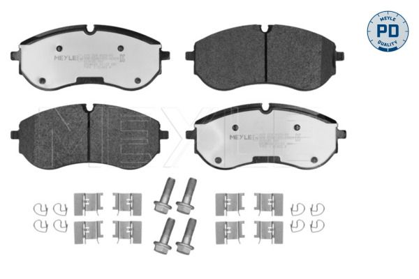 Meyle 0252249320PD Колодки гальмівні (передні) VW Crafter 2.0 TDI 16-