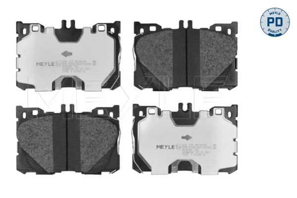 Meyle 0252258618PD Колодки гальмівні (передні) MB C-class (W205/S205/C205)/E-class (W213) 16-
