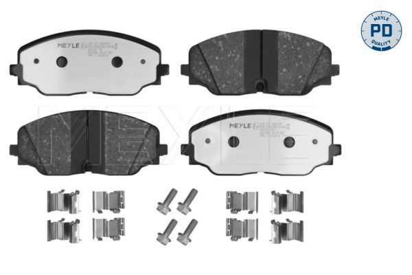 Meyle 0252276920PD Колодки гальмівні (передні) VW Atlas 2.0 TSI/3.6 FSI 16-