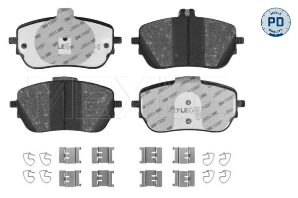 Meyle 0252298819PD Колодки гальмівні (передні) MB A-class (W177)/B-class (W247) 18-