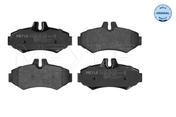 Meyle 0252302118 Колодки гальмівні (задні) MB Sprinter 208-316 96- (Bosch)