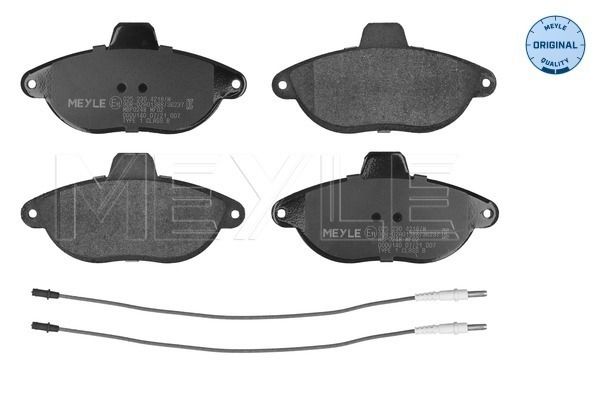 Meyle 0252304218W Колодки гальмівні (передні) Fiat Scudo/Peugeot Expert 96- (з датчиком)