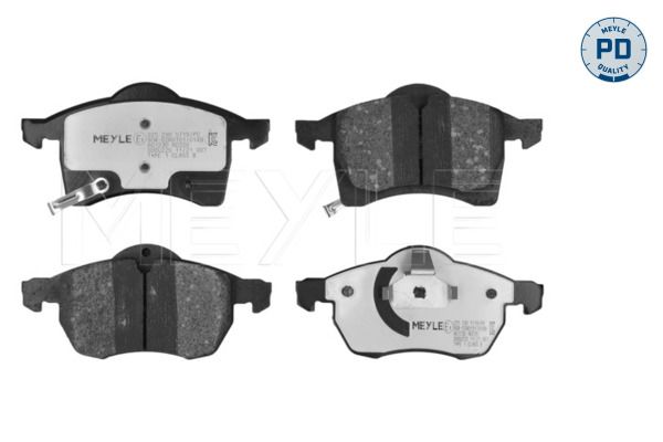 Meyle 0252305719PD Колодки гальмівні (передні) Opel Astra G 98-09 (Ate)