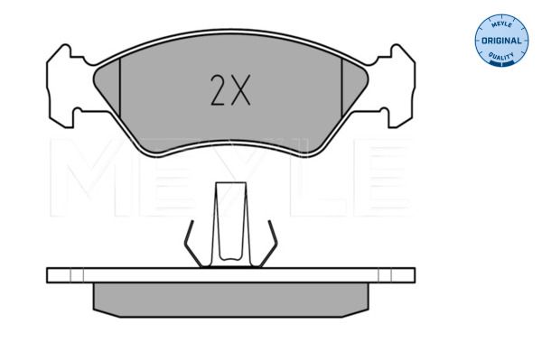 Meyle 0252310315 Колодки гальмівні (передні) Ford Escort/Fiesta/Sierra 80-02