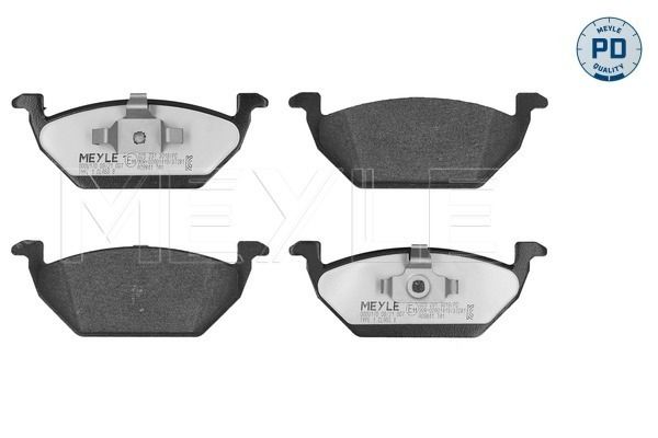 Meyle 0252313019PD Колодки гальмівні (передні) VW Caddy 03- (ушки вверх)