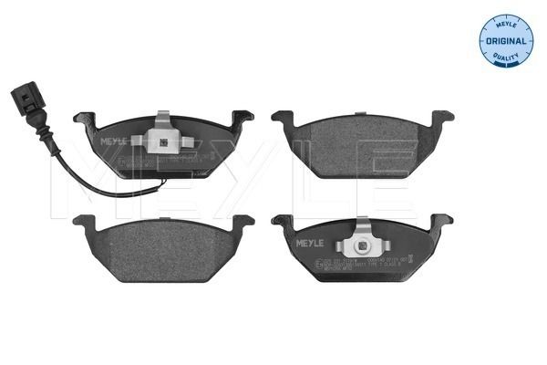 Meyle 0252313119W Колодки гальмівні (передні) VW Caddy 03- (з датчиком)