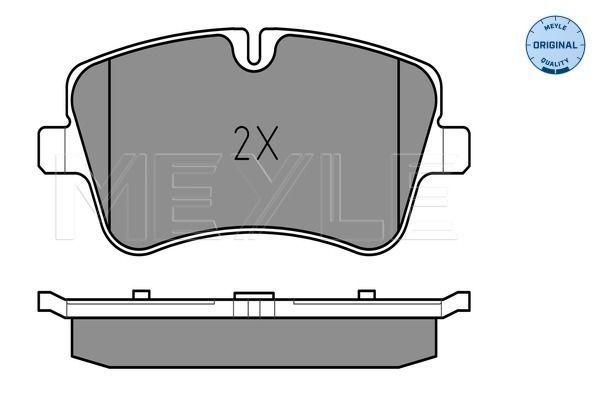Meyle 0252314419 колодки гальмівні W203
