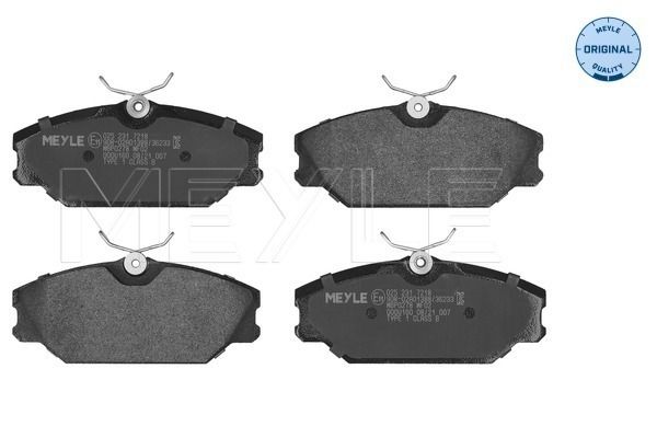Meyle 0252317218 Колодки гальмівні (передні) Renault Clio II 00-/Megane I 96-03