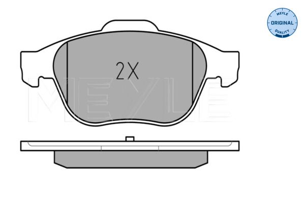 Meyle 0252324818 Колодки гальмівні (передні) Renault Laguna II 01-