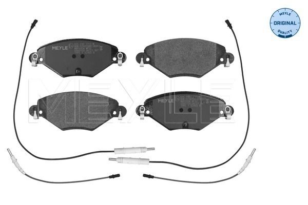 Meyle 0252327717W Колодки гальмівні (передні) Citroen C5 01- (з датчиком)