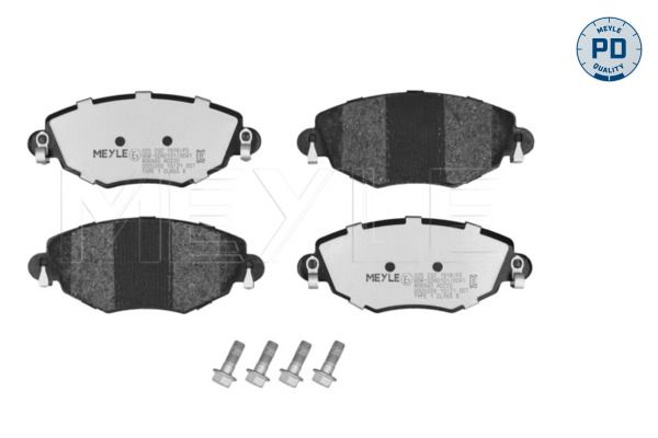 Meyle 0252327918PD Колодки гальмівні (передні) Ford Mondeo III 00-07 (Bosch)
