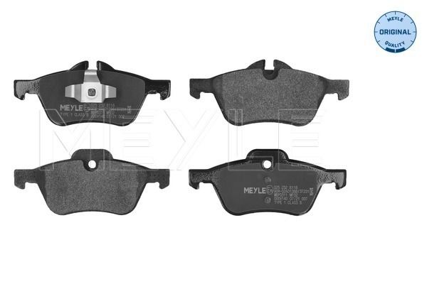 Meyle 0252328118 Колодки гальмівні (передні) Mini Mini Cooper 01-06