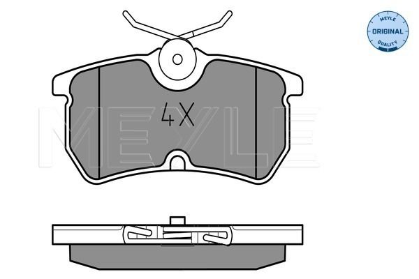 Meyle 0252335314 Колодки гальмівні (задні) Ford Focus 98-04/Fiesta 05-