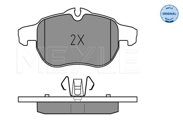 Meyle 0252340220PD Колодки гальмівні (передні) Opel Vectra C/Signum 03-