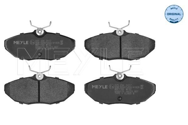 Meyle 0252343418PD Колодки гальмівні (передні) Ford Transit 00- (FWD)