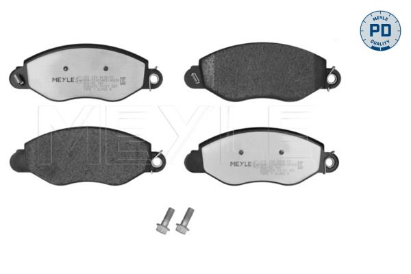 Meyle 0252343418PD Колодки гальмівні (передні) Ford Transit 00- (FWD)