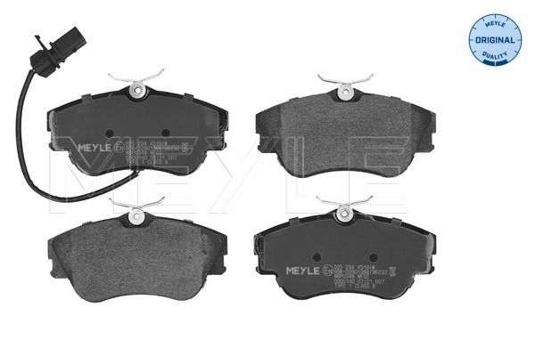 Meyle 0252344519W Колодки передні T4 (диск на 15")