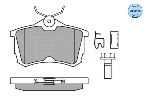 Meyle 0252352714W Колодки гальмівні (задні) Honda Accord VI/VII 98-08