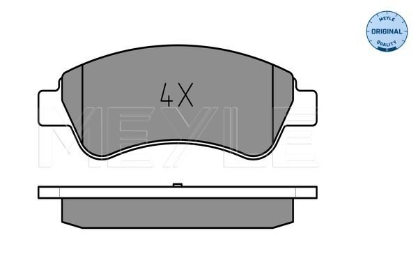 Meyle 0252359919 Колодки гальмівні (передні) Citroen Berlingo 03-