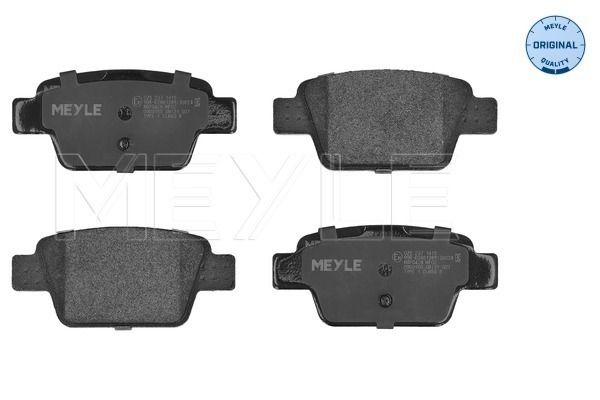 Meyle 0252371415 Колодки гальмівні (задні) Alfa Romeo Mito/Fiat BravoII/Stilo/Lancia Delta III 99-