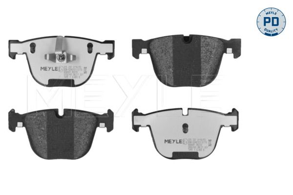 Meyle 0252373116PD Колодки гальмівні (задні) BMW 5 (F07)/ 7 (F01-F04) 08- (Teves)