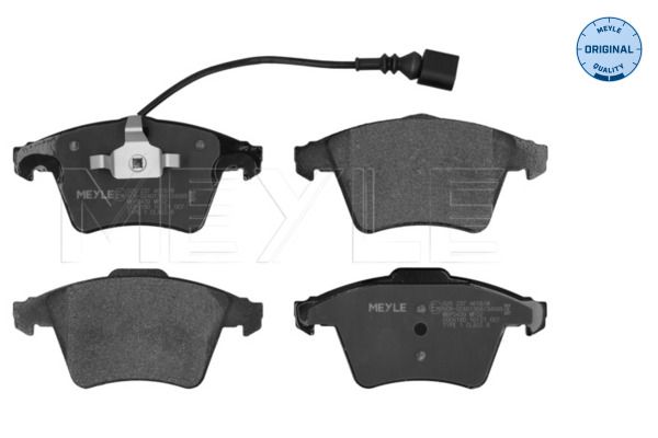 Meyle 0252374618W Колодки гальмівні (передні) VW T5 03- (18mm/17.6mm)