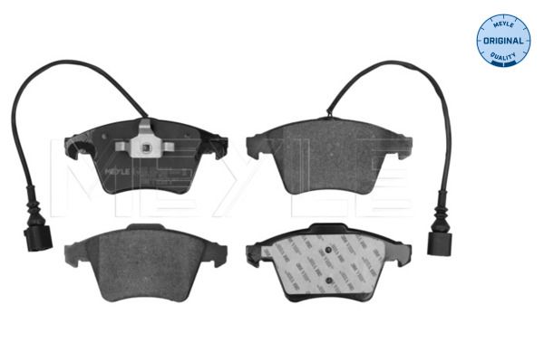 Meyle 0252374919W Колодки гальмівні (передні) VW Touareg 2.5TDI 03-10 (Ate) (з датчиком)