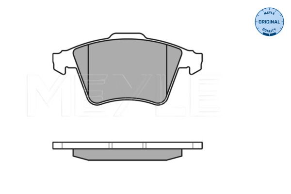 Meyle 0252374919W Колодки гальмівні (передні) VW Touareg 2.5TDI 03-10 (Ate) (з датчиком)