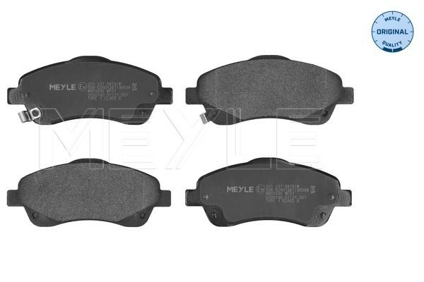 Meyle 0252376819W Колодки гальмівні (передні) Toyota Avensis/Corolla 03-09