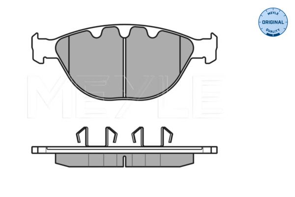Meyle 0252379120PD Колодки гальмівні (передні) BMW 5 (E60)/6 (E63)/7 (E65/E66/E67) 04-