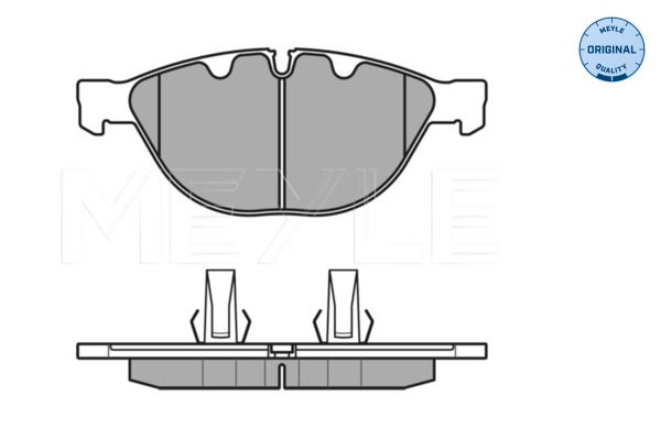 Meyle 0252379120PD Колодки гальмівні (передні) BMW 5 (E60)/6 (E63)/7 (E65/E66/E67) 04-