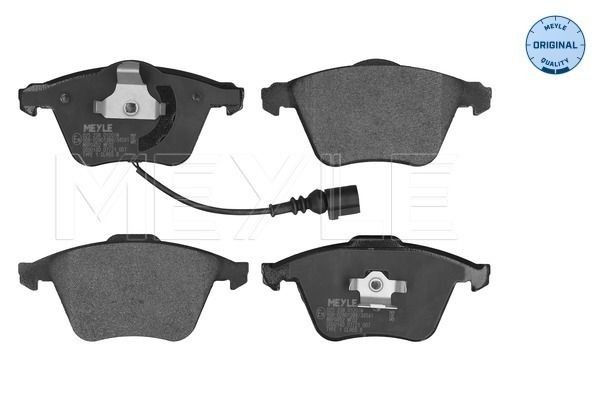 Meyle 0252380120W Колодки гальмівні (передні) Audi A3/Seat Leon/Skoda SuperB/VW Golf/Passat 03-15