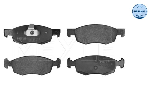 Meyle 0252384218 Колодки гальмівні (передні) Fiat Doblo 01- (Ate)