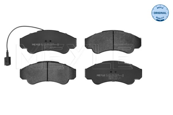 Meyle 0252391919W Колодки гальмівні (передні) Citroen Jumper/Fiat Ducato/Peugeot Boxer 02- R16
