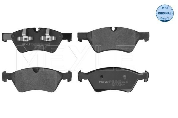 Meyle 0252392221 Колодки гальмівні (передні) MB E-class (W211)