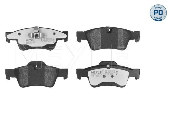 Meyle 0252392318PD Колодки гальмівні (задні) MB M-class (W164) 06-