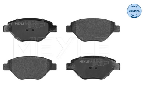 Meyle 0252393418 Комплект дискових гальмівних колодок