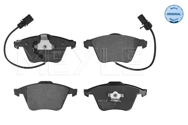 Meyle 0252395020W Колодки гальмівні (передні) Audi A4/A6/A8 02- (з датчиками) (Ate)