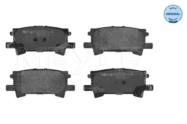 Meyle 0252396715 Колодки гальмівні (задні) Lexus RX 03-08