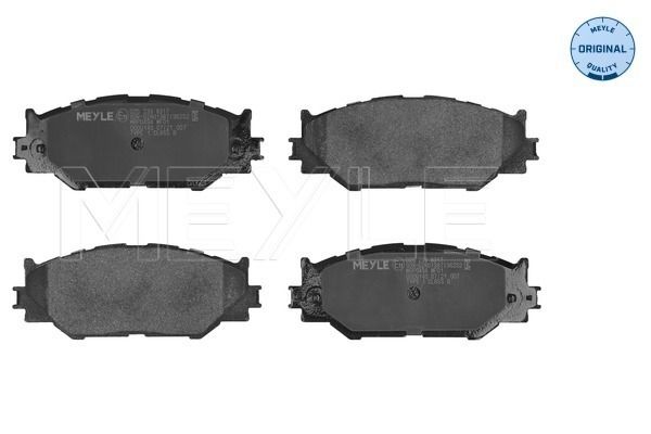 Meyle 0252398418 Колодки гальмівні (передні) Mini (R50/R53/R52/R56/R57/R58/R59)/Clubman (R55)/Clubva