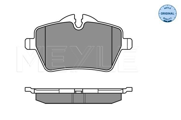 Meyle 0252398418 Колодки гальмівні (передні) Mini (R50/R53/R52/R56/R57/R58/R59)/Clubman (R55)/Clubva