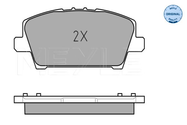 Meyle 0252409217W Колодки гальмівні (передні) Kia Sorento 02-