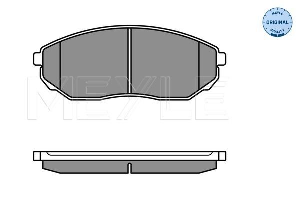 Meyle 0252409217W Колодки гальмівні (передні) Kia Sorento 02-