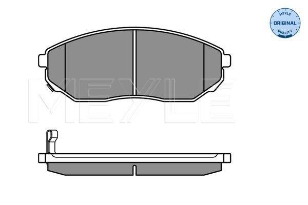Meyle 0252409217W Колодки гальмівні (передні) Kia Sorento 02-