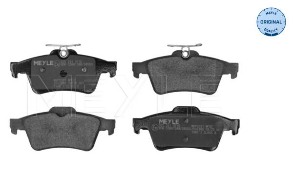 Meyle 0252413716 Колодки гальмівні (задні) Ford Connect 02-
